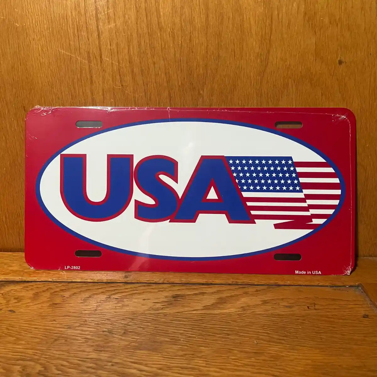 USA American Flag - License Plate