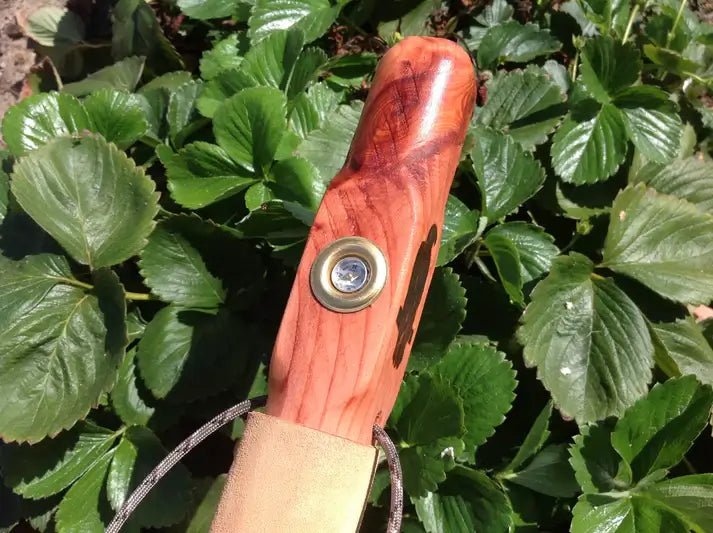 Rugged Terrain Red Cedar Wood Walking Stick Hiking Staff