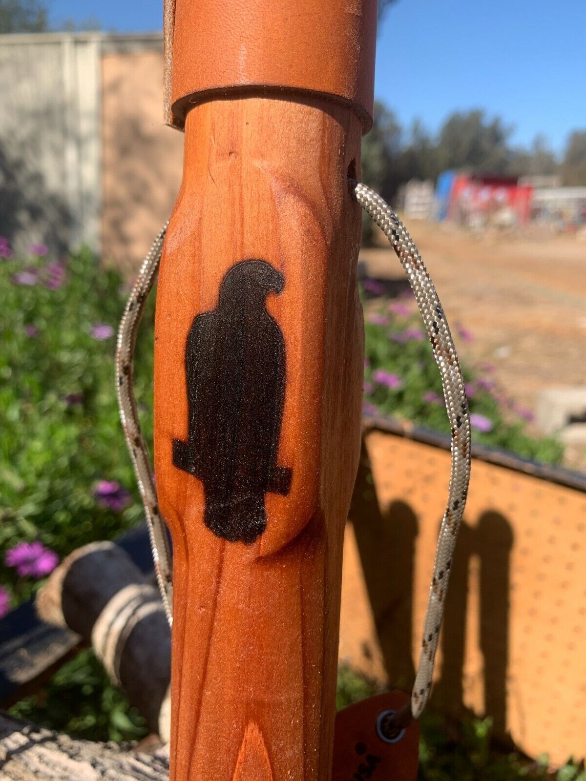 Rugged Terrain Wood Walking Cane Stick Ball Knob Round Top Palm Grip 30" - 42"