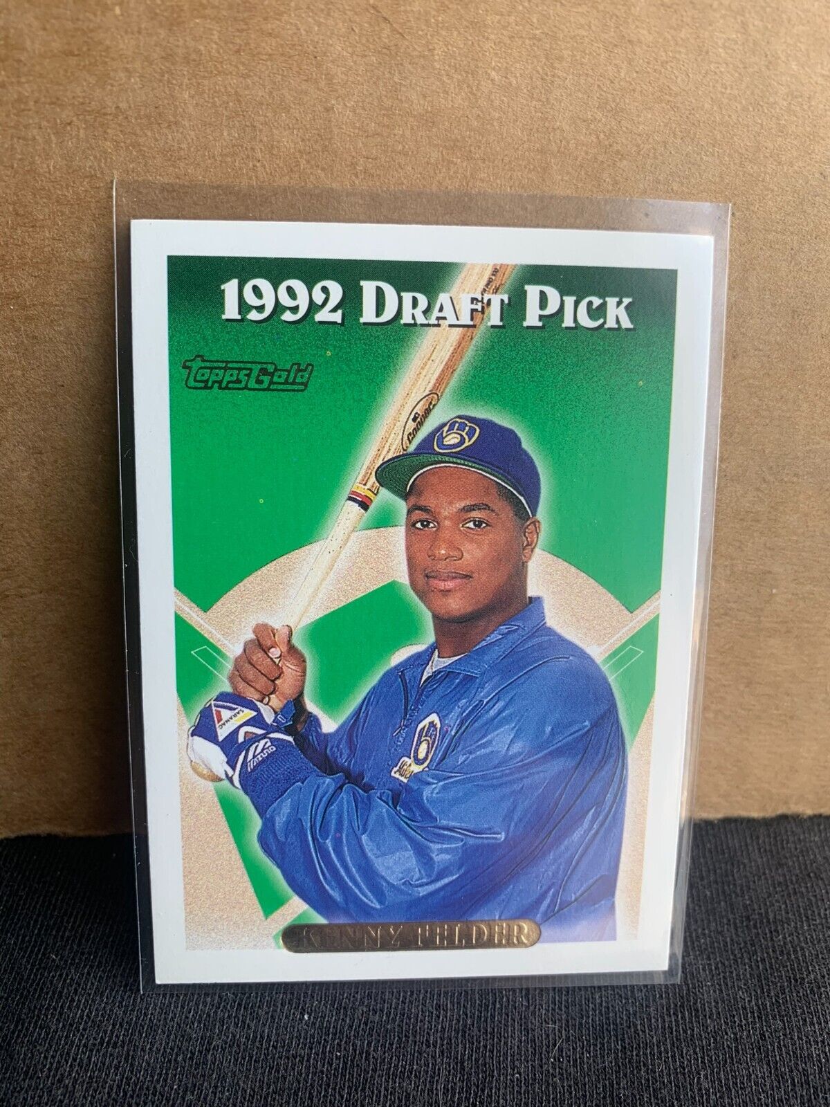 1993 Topps Gold Baseball Card 1992 Draft Pick Kenny Felder