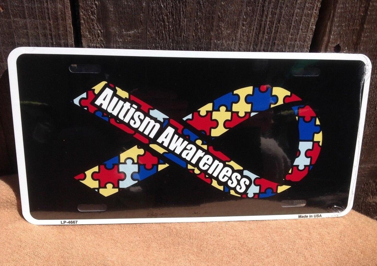 Autism Awareness Puzzle Piece  Auto Car Truck License Plate