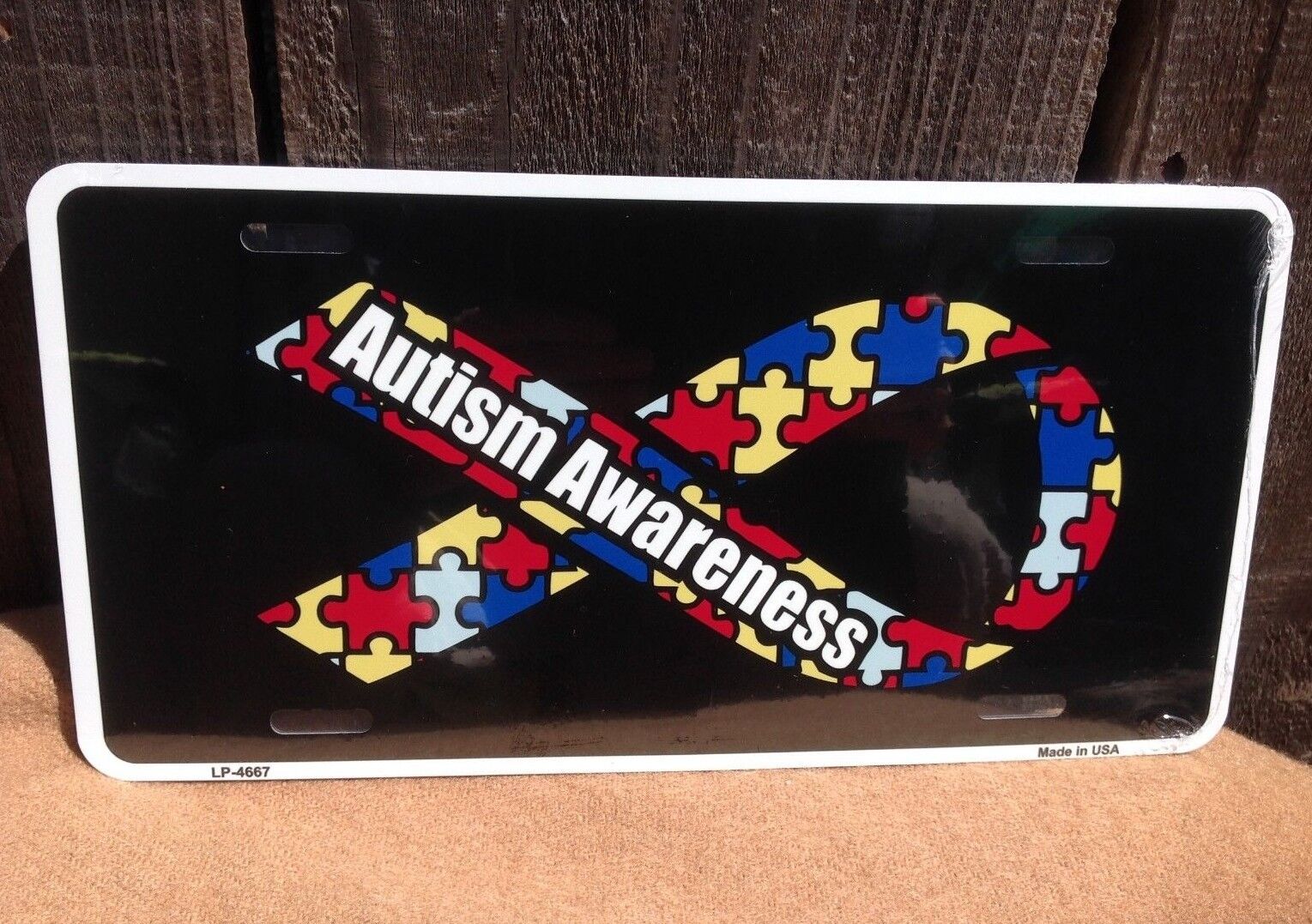 Autism Awareness Puzzle Piece  Auto Car Truck License Plate