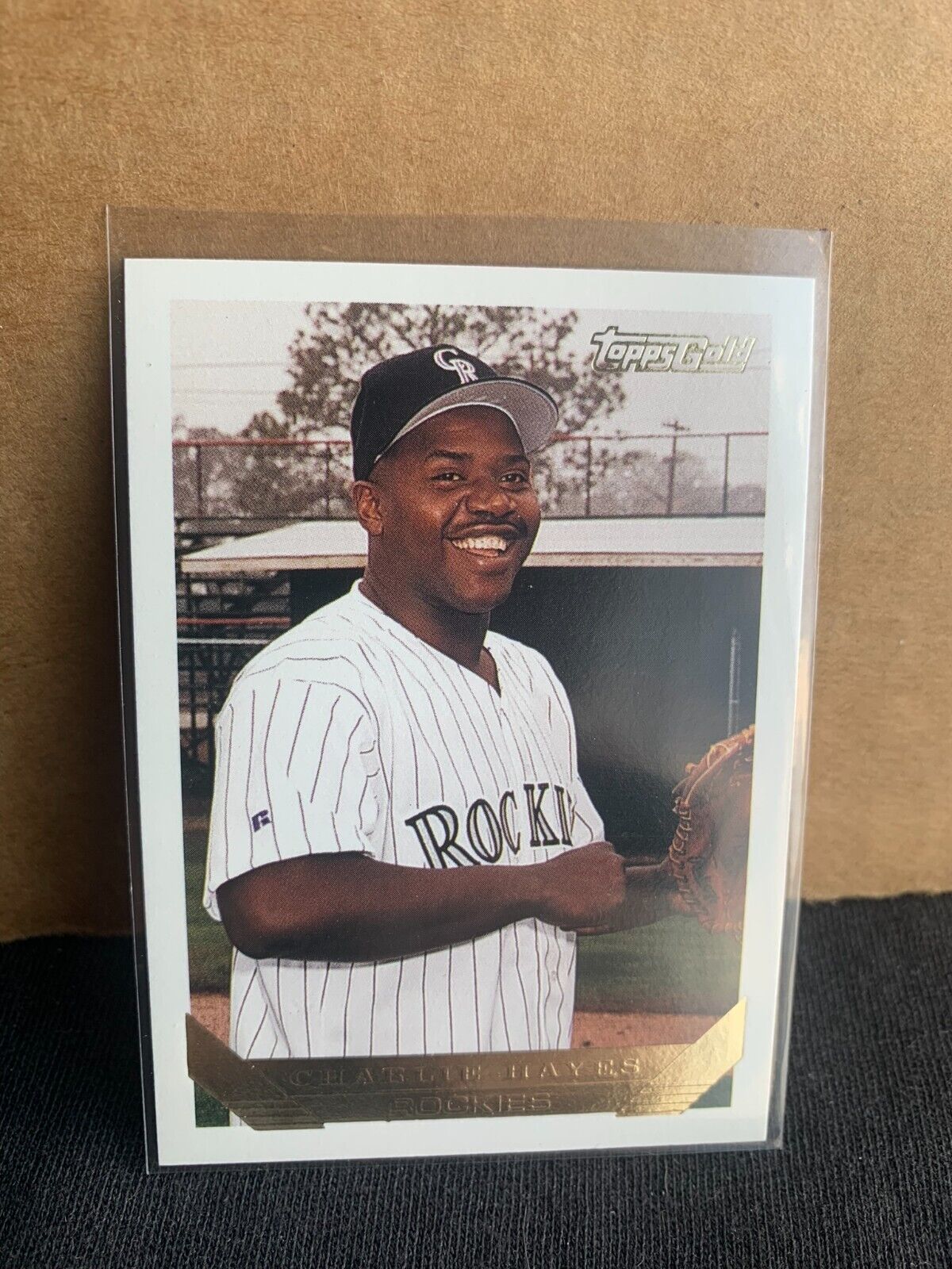1993 Topps Gold Baseball Card Charlie Hayes