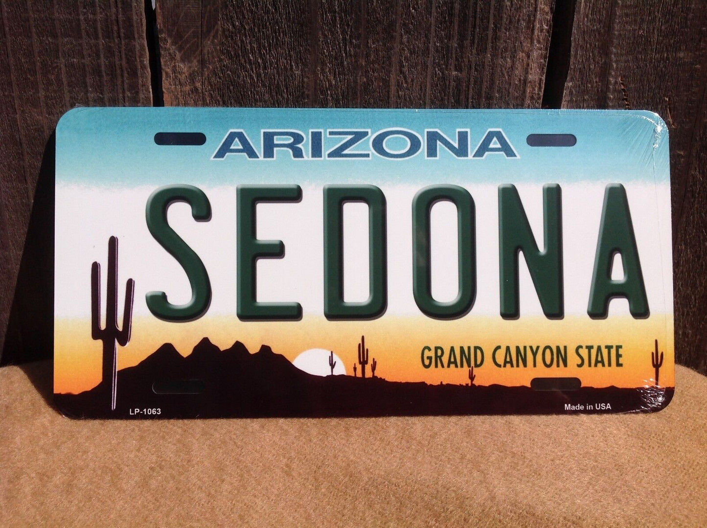 Arizona Sedona Grand Canyon State Novelty License Plate Auto Car Vehicle Truck