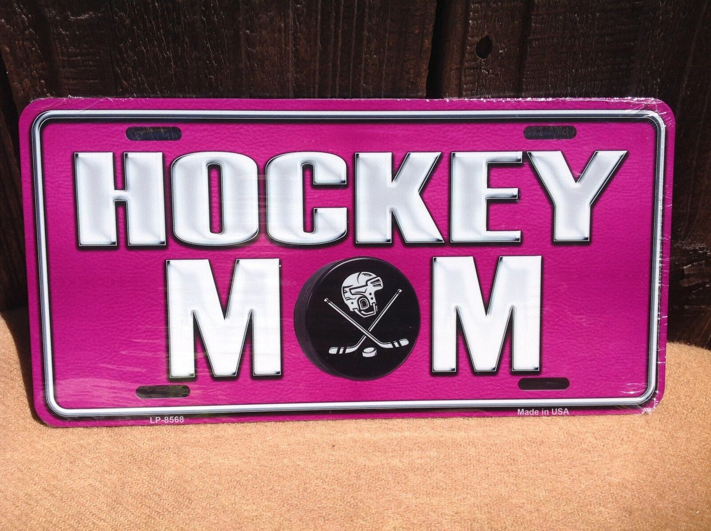 Hockey Mom Pink Wholesale Novelty License Plate Car Auto Truck Vehicle