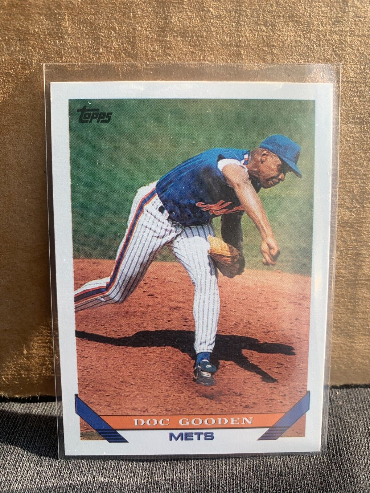 1993 Topps Baseball Card New York Mets Doc Gooden