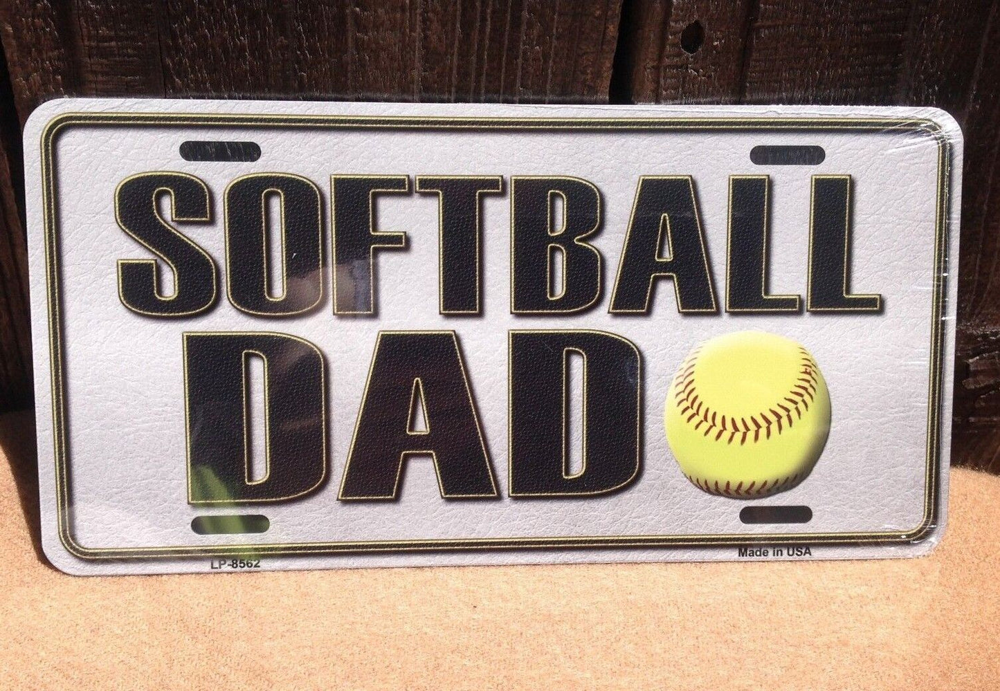 Softball Dad Wholesale Novelty License Plate Car Auto Truck Vehicle