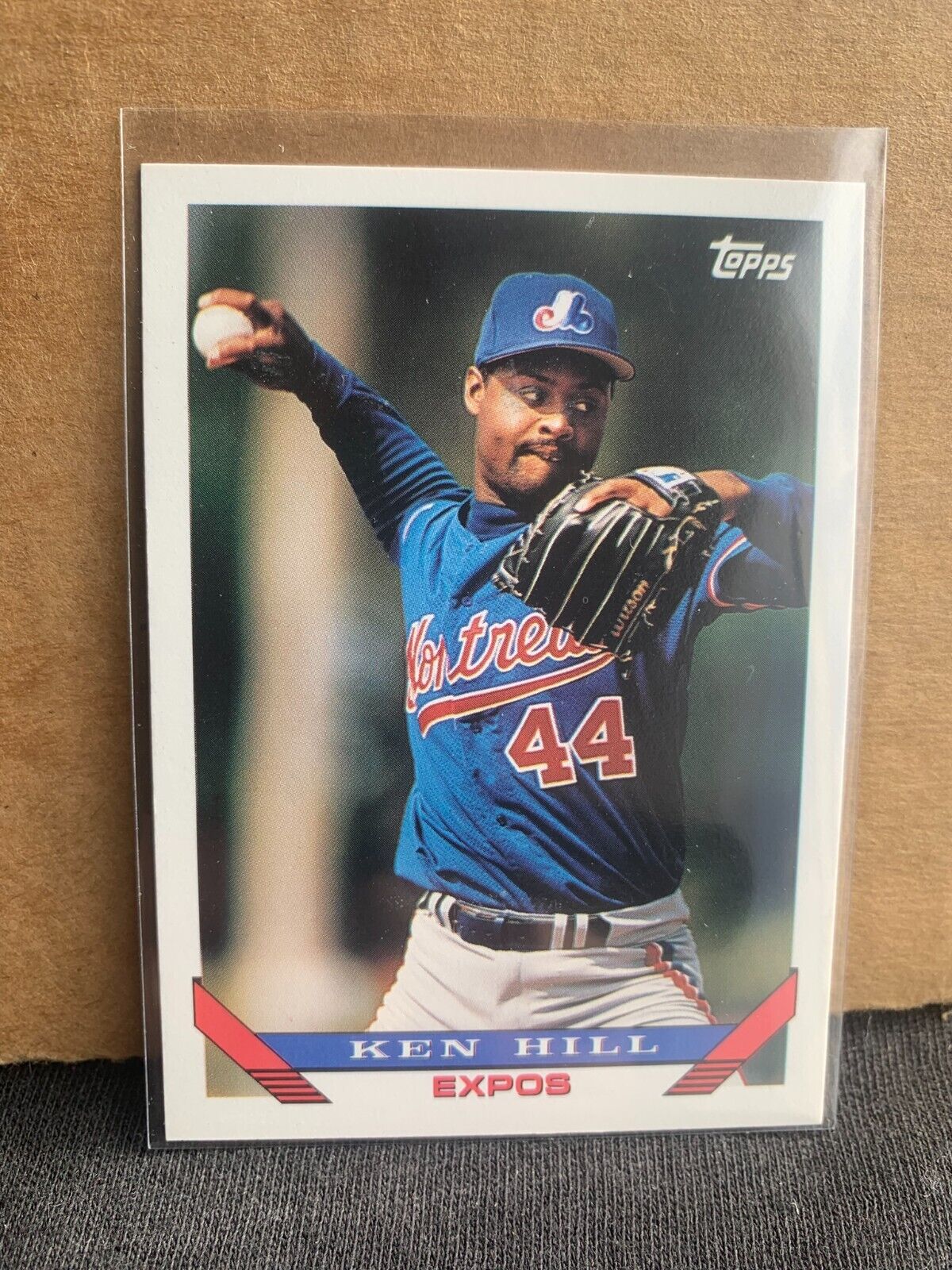 1993 Topps Baseball Card Montreal Expos  Ken Hill