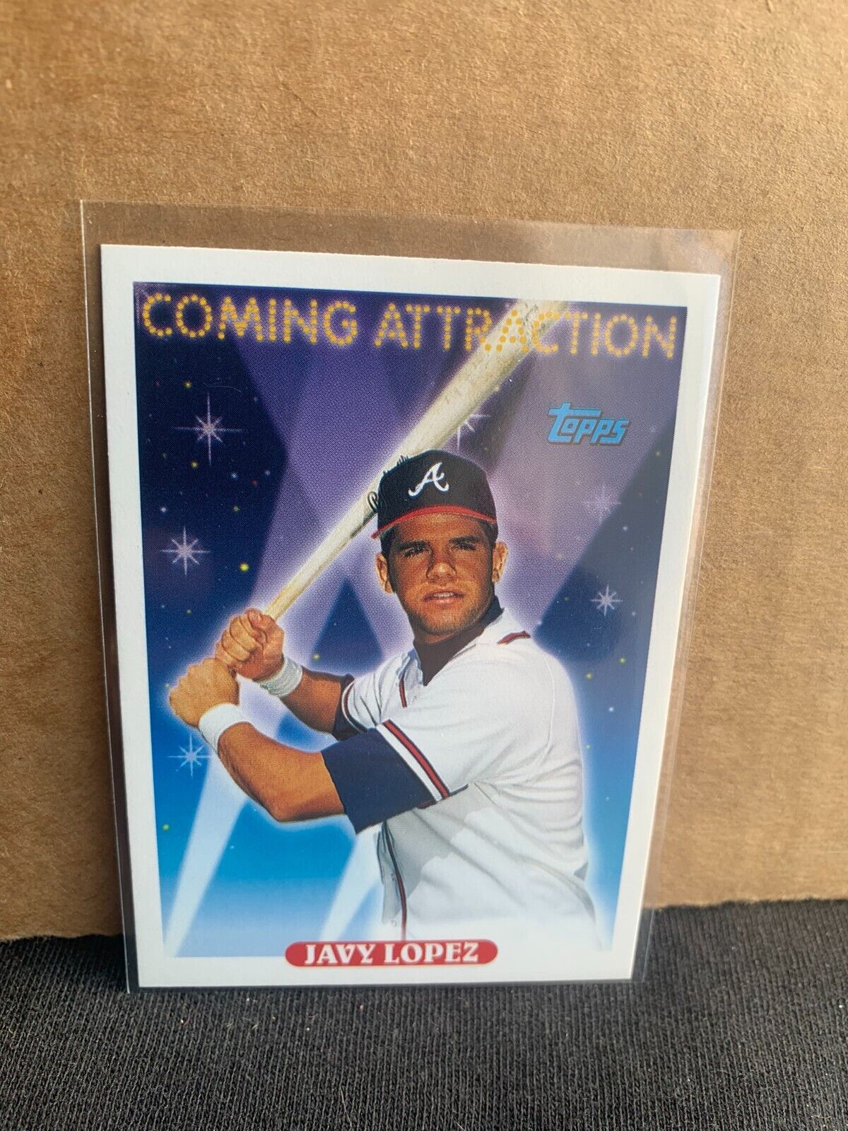 1993 Topps Baseball Card Coming Attraction Javy Lopez