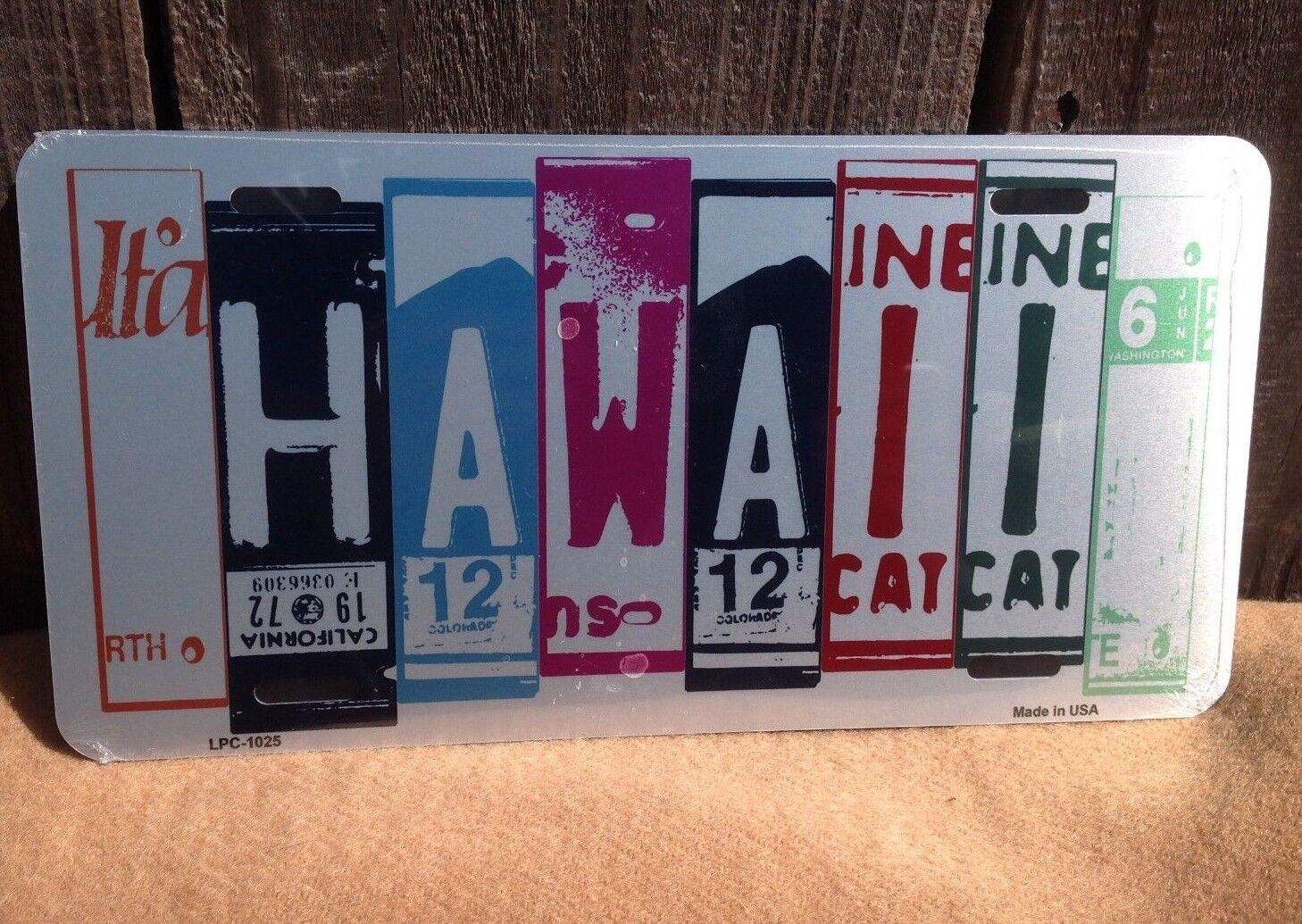 Hawaii License Plate Art Novelty Auto Car Truck Vehicle Tag