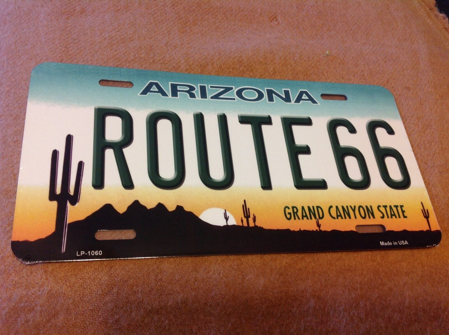 Route 66 Arizona Novelty License Plate Auto Car Vehicle Truck Tag