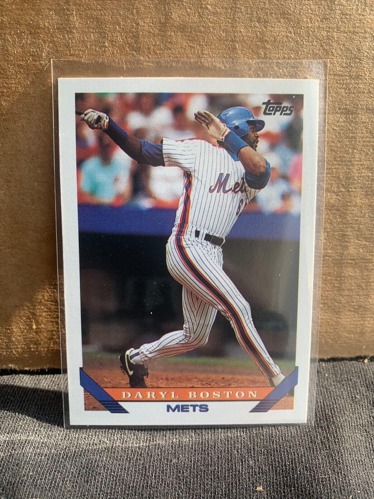 1993 Topps Baseball Card New York Mets Daryl Boston