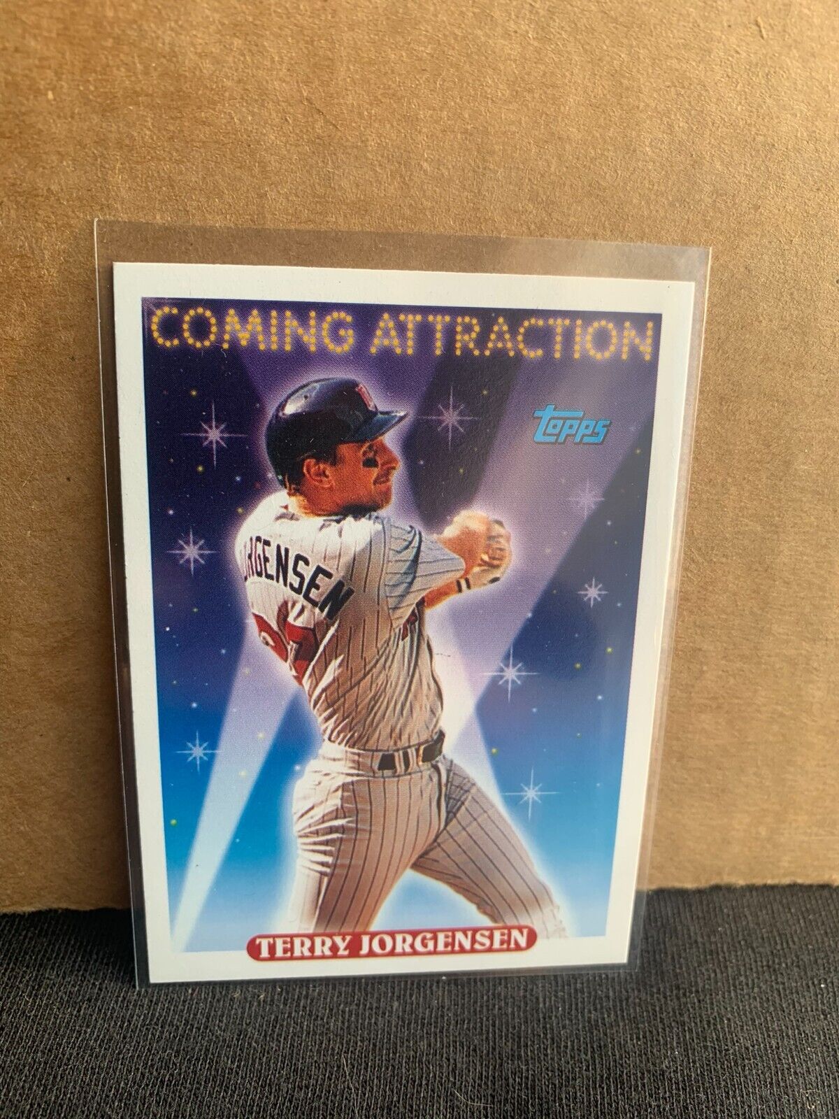 1993 Topps Baseball Card Coming Attraction Terry Jorgensen