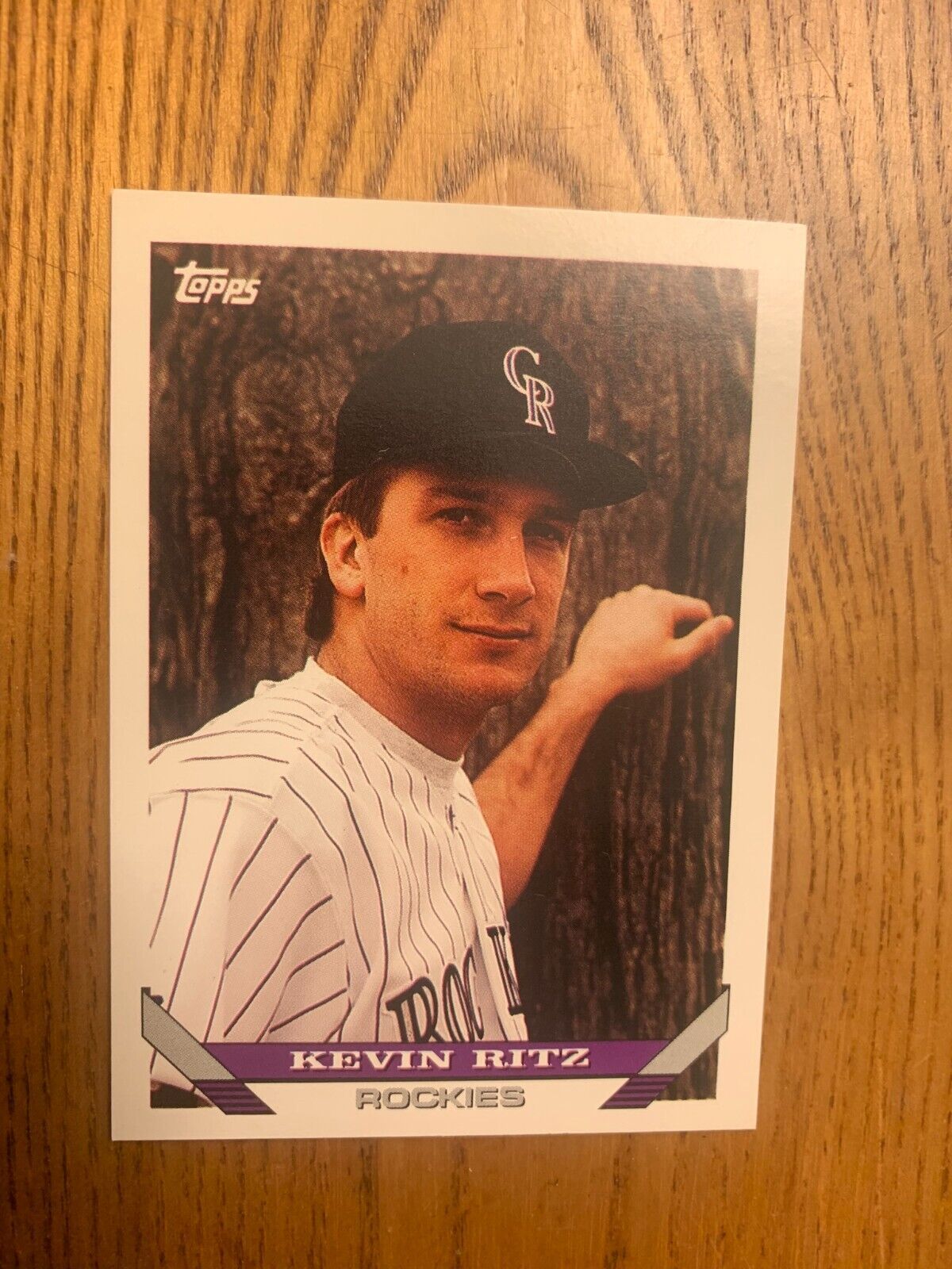 1993 Topps Baseball Card Colorado Rockies Kevin Ritz