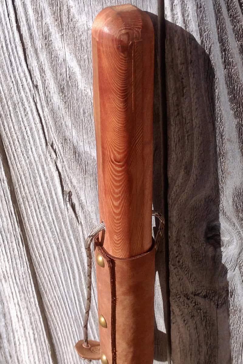 Rugged Terrain Cedar Walking Stick - Handmade Gift