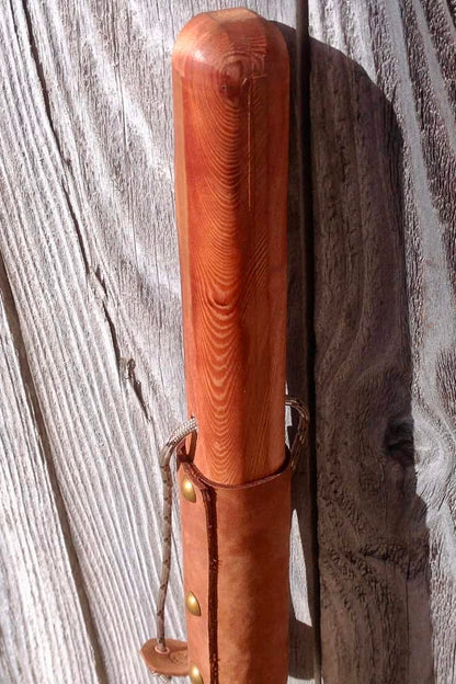 Rugged Terrain Cedar Walking Stick - Handmade Gift