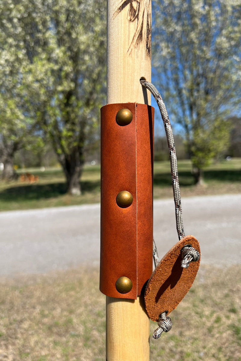 Jesus Carrying Cross, John 3:16 Walking Stick - Hiking Staff