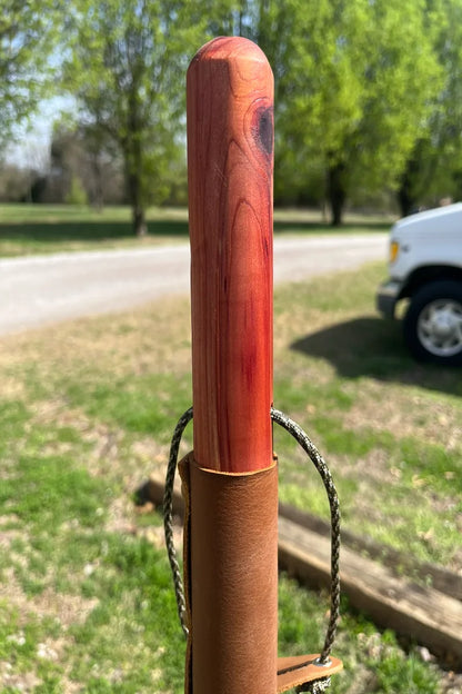 Rugged Terrain Cedar Walking Stick - Plain