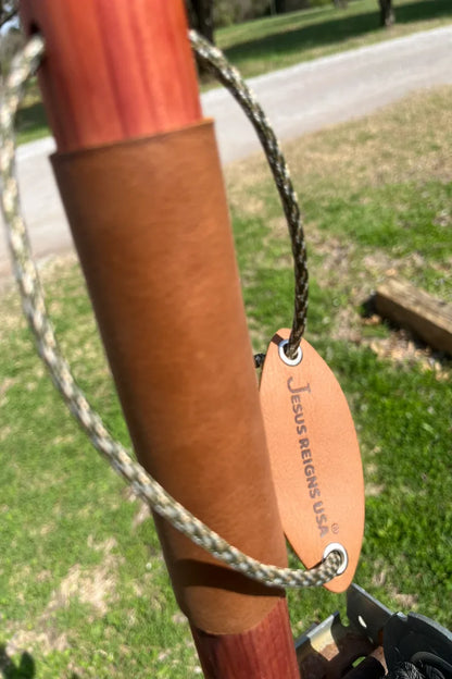 Rugged Terrain Cedar Walking Stick - Plain