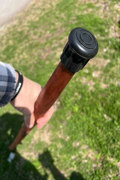 Rugged Terrain Cedar Walking Stick - Plain