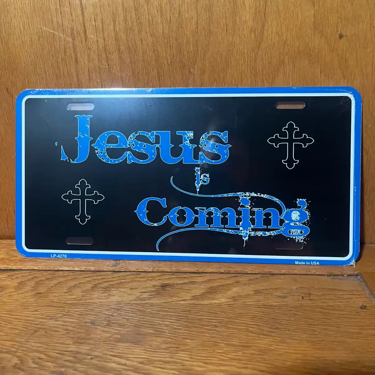 Jesus is Coming - License Plate
