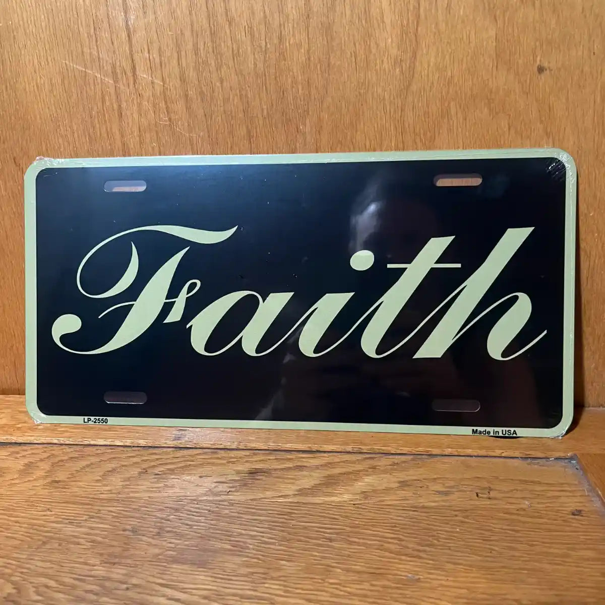 Faith Christian - License Plate