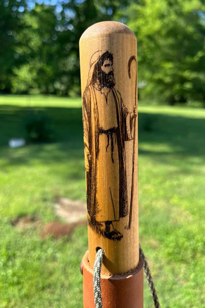 The Good Shepherd, John 10:11 Walking Stick - Hiking Staff