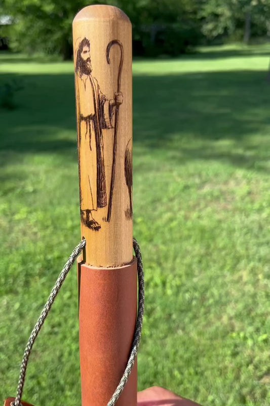 John 10:11 Walking Stick — The Good Shepherd Hiking Staff