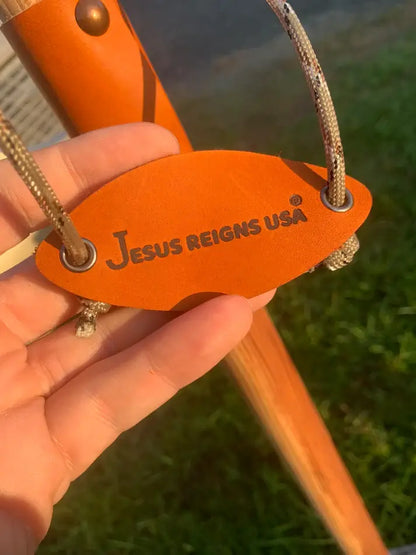 Rugged Terrain Red Cedar Wood Walking Stick Hiking Staff