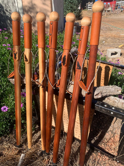 Wood Walking Ball Knob Cane