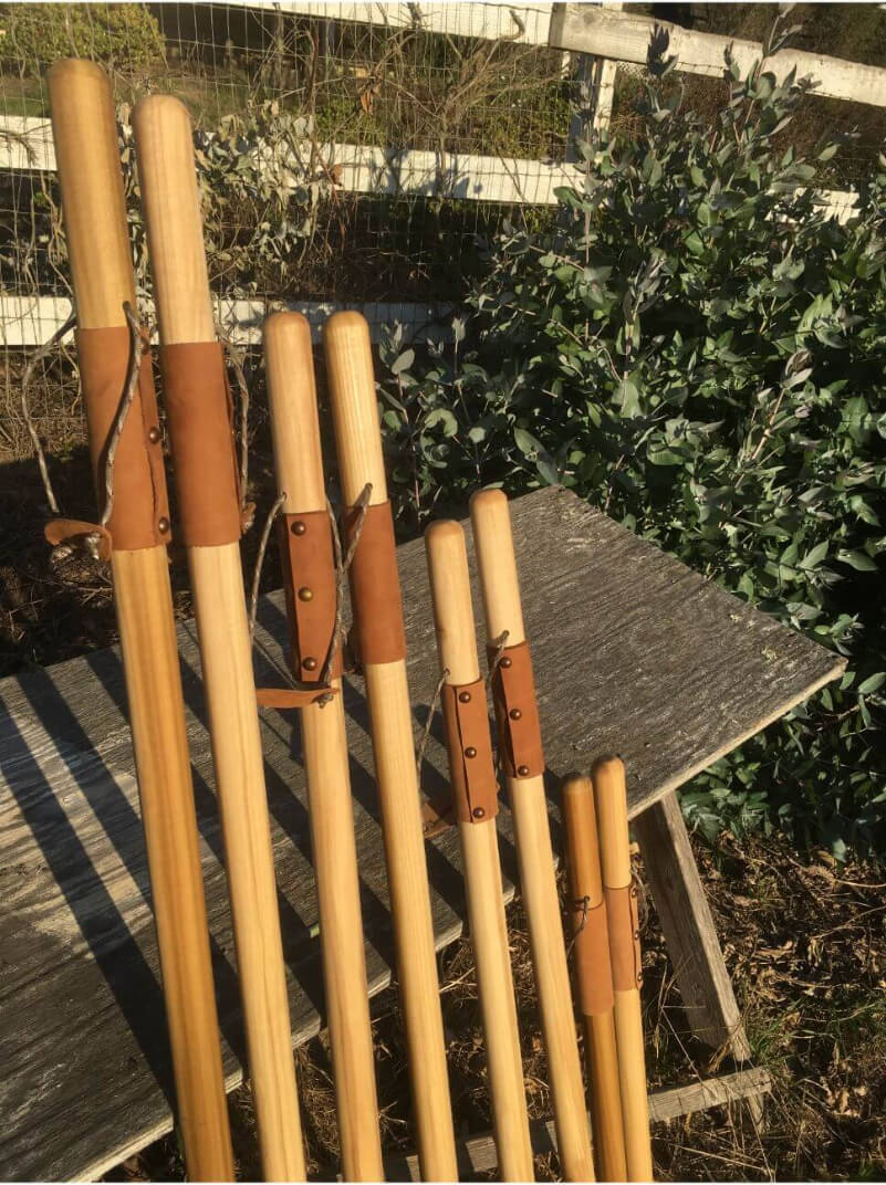 Wood Walking Stick Hiking Staff Pole